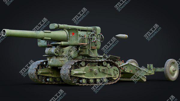 images/goods_img/20210312/3D Rigged B-4 Howitzer GameReady/1.jpg